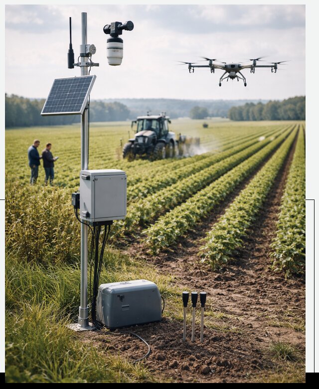 Разработка IoT мониторинга полей в Сегеже от 8844 р. | АвикейСгж